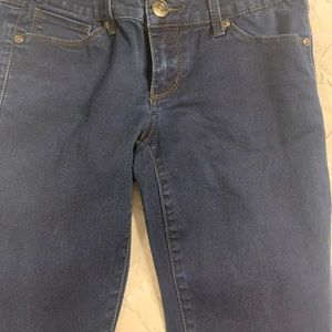 Jeans blue wide leg 7 for all mankond